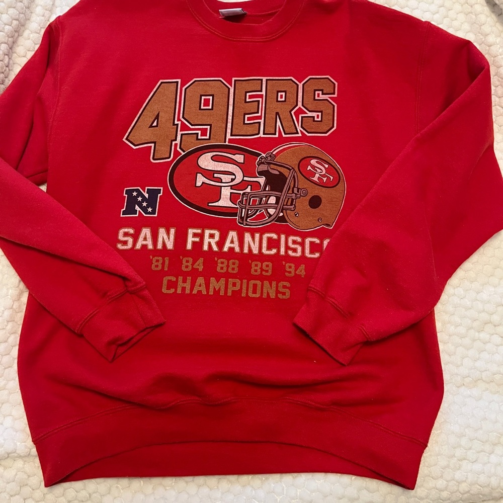 49ers sweatshirt